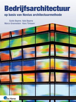 cover image of Bedrijfsarchitectuur op basis van Novius Architectuurmethode--3de druk